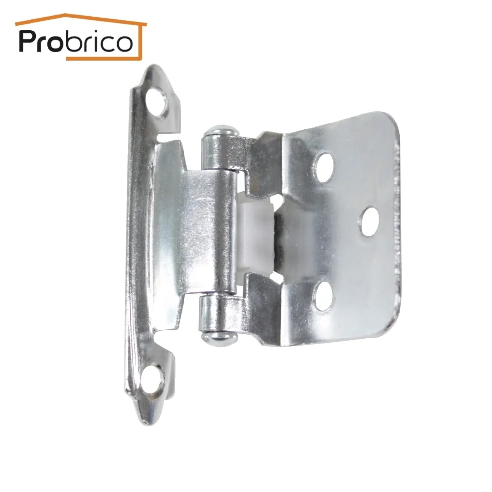 probrico 10 pair self close cabinet door hinge kitchen cupboard flush hinge antique furniture hardware free global shipping