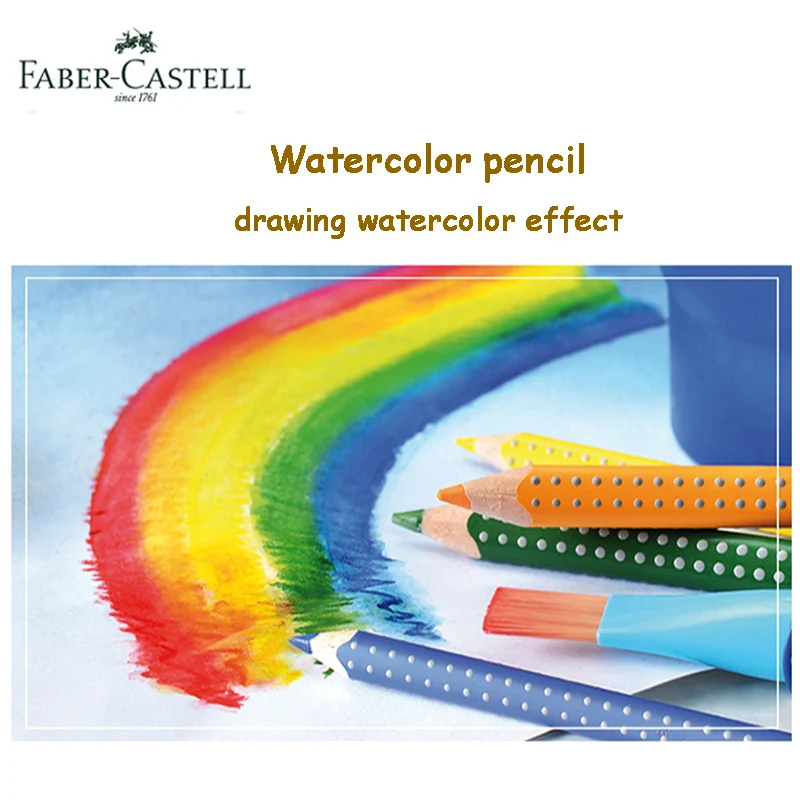 Faber Castell Jumbo Grip color + набор для рисования цирк и воздушный шар водный цвет эко