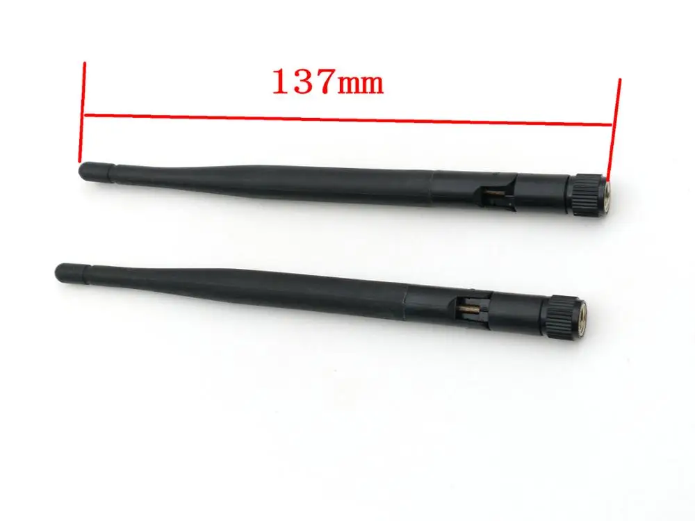 100 шт. 2 4 ГГц всенаправленная дипольная антенна 3dBi WLAN SMA Male|adapter|adapter wifiadapter sma |