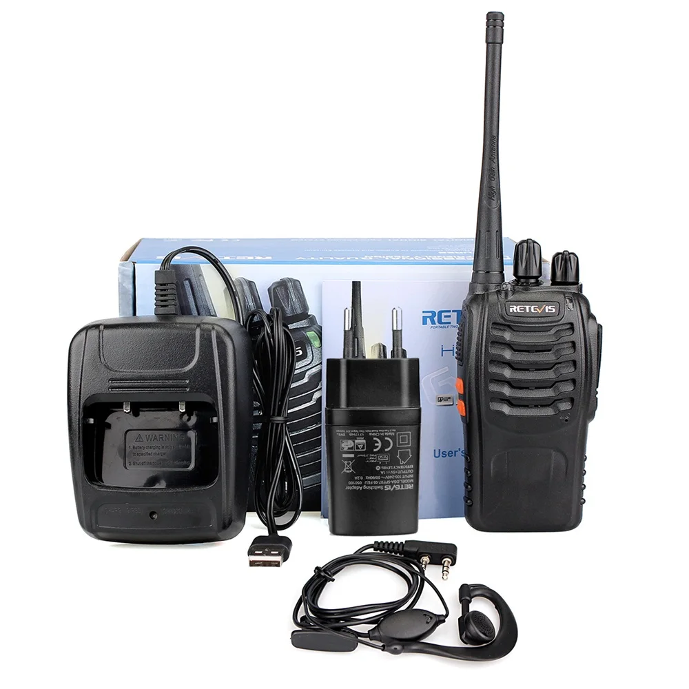 2 шт. Retevis H777 удобная портативная рация Портативный трансивер UHF 400 470 мГц частота