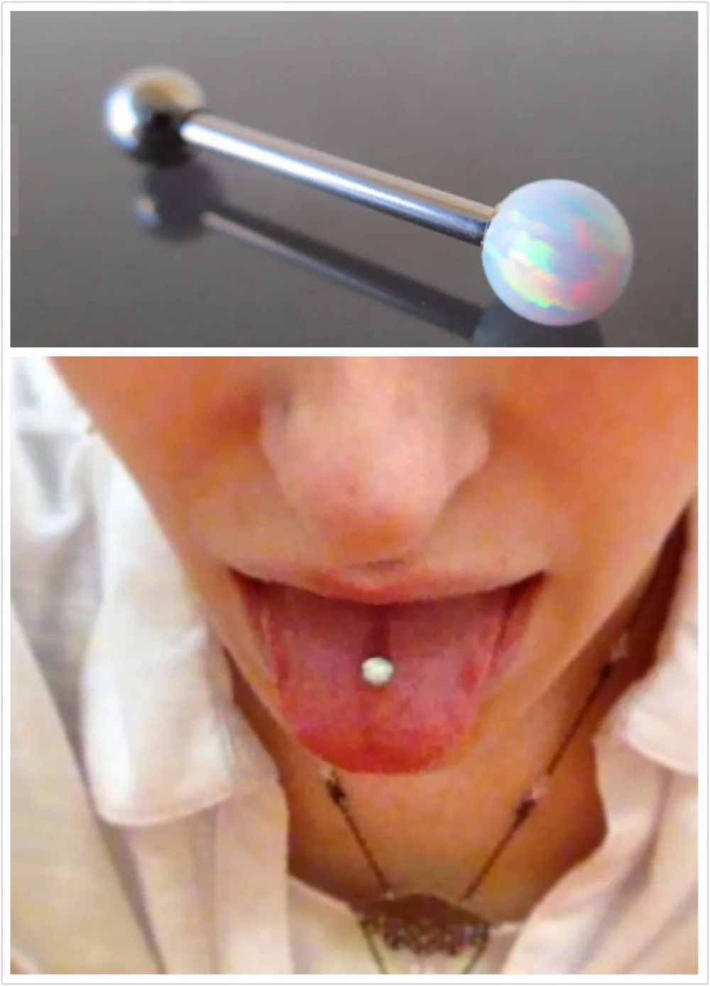 Новые ювелирные изделия для пирсинга из нержавеющей стали 1 6*14/16*5/5 мм 2 размера