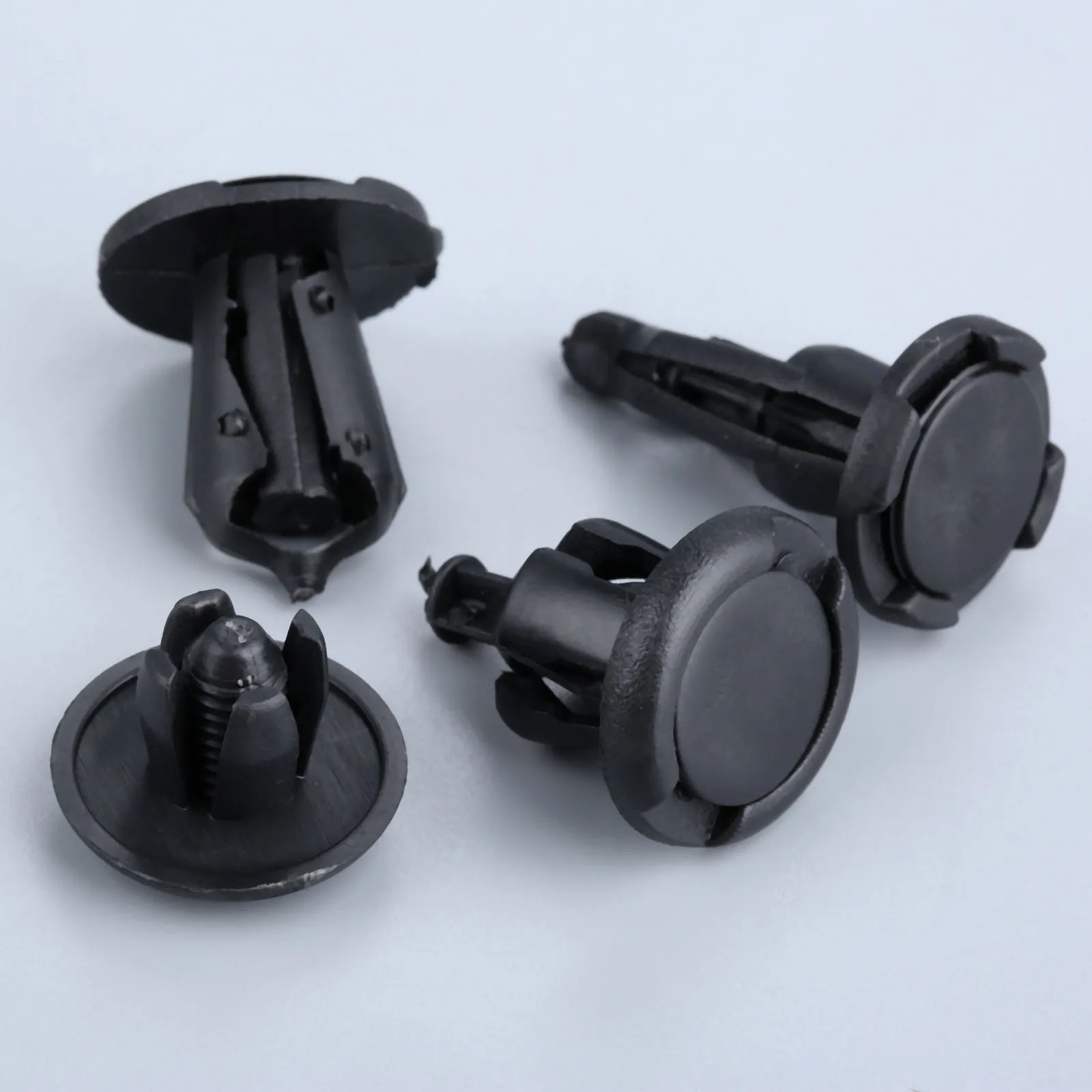 40x автомобильный пластиковый заклепки бампера фиксатор крыла зажим для