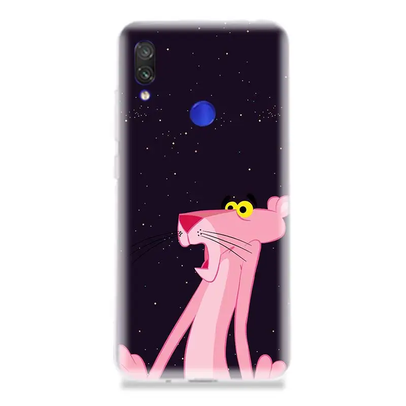 Розовая пантера уникальный чехол для телефона Xiao mi Red S2 Y3 Y2 K20 Pro Note 7 7S 6 5 4 4X Pocophone F1 9