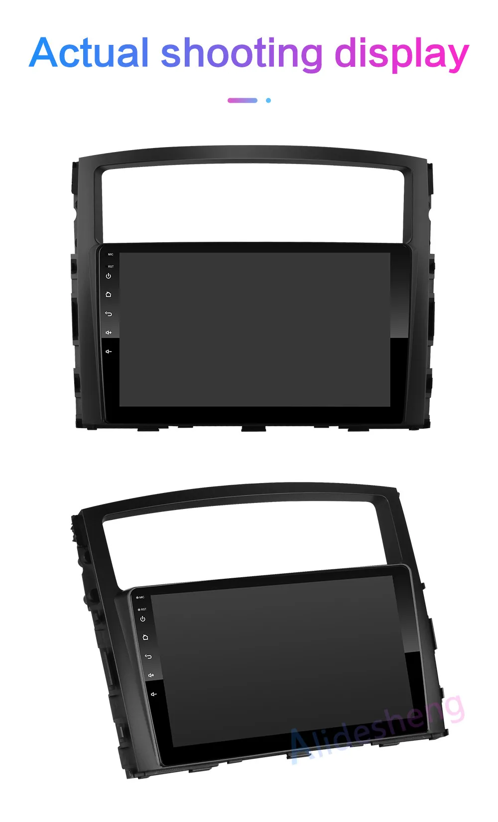 4G Android 8,1 автомобильный мультимедийный плеер для MITSUBISHI PAJERO V97 2006 2007 2008 2009 2010 2011 2din стерео радио gps навигации