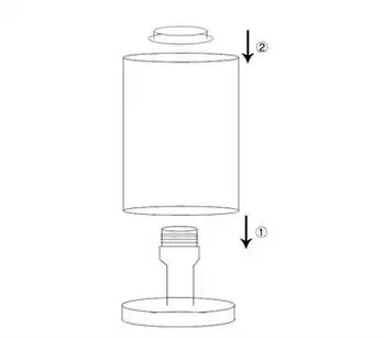 Feimefeiyou Bettlekture Zimmer Wohnzimmer Tisch лампе Licht mit ЕС stecker США Великобритания AU Подключите