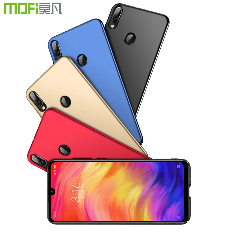 Чехол для redmi note7 Жесткий xiaomi note 7 Оригинальный чехол простые Чехлы