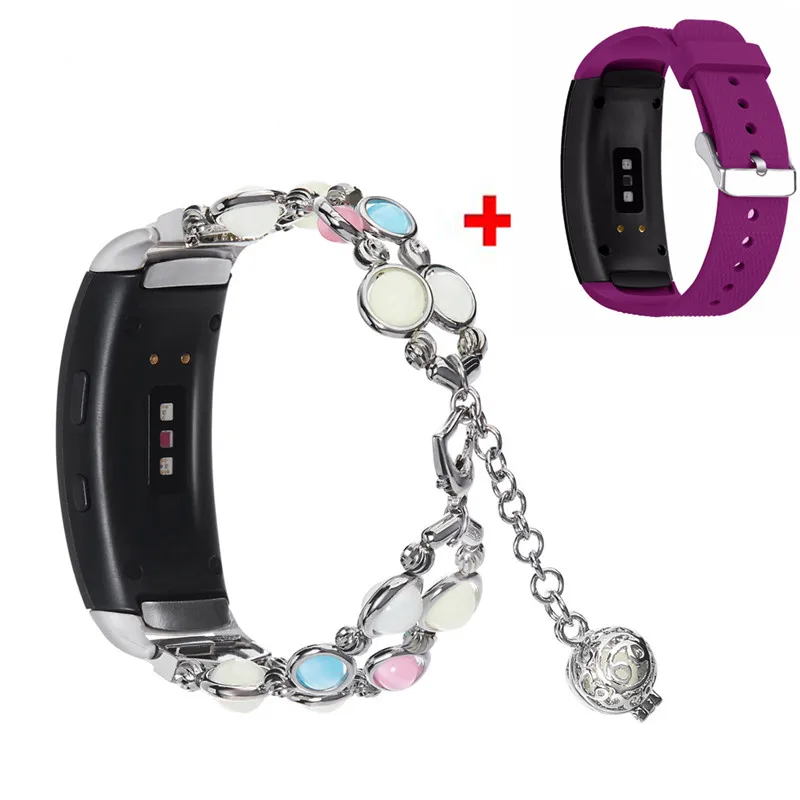 2 шт./лот умный Браслет для samsung gear Fit 2 SM-R360 Ремешок Браслет ремешок для gear Fit 2 Pro Watchband ремешок для часов gear fit2 Band - Цвет: Color12