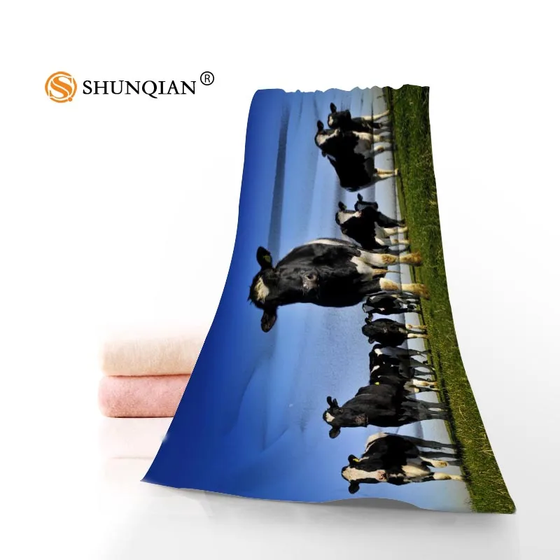

Cow Aniamls Towels Microfiber Bath Towels Travel,Beach,Face Towel Custom Creative Towel Size 35X75cm And 70X140cm A8.8
