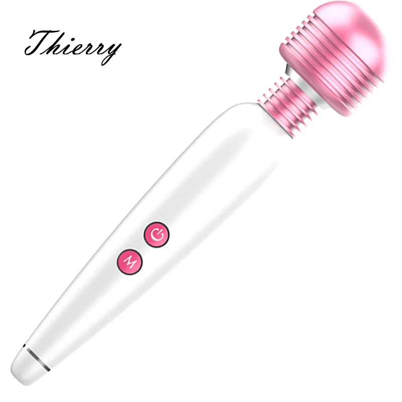 Thierry дешевые USB подзарядка G-Spot AV палочка интимные игрушки для женщин Волшебная