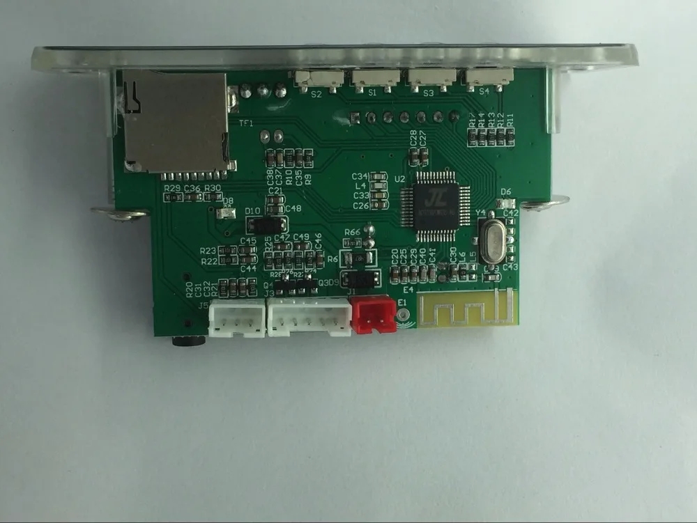 7 ~ 12 В автомобильный Handsfree Bluetooth MP3 APE декодер плата с модулем FM комплект LED USB аудио