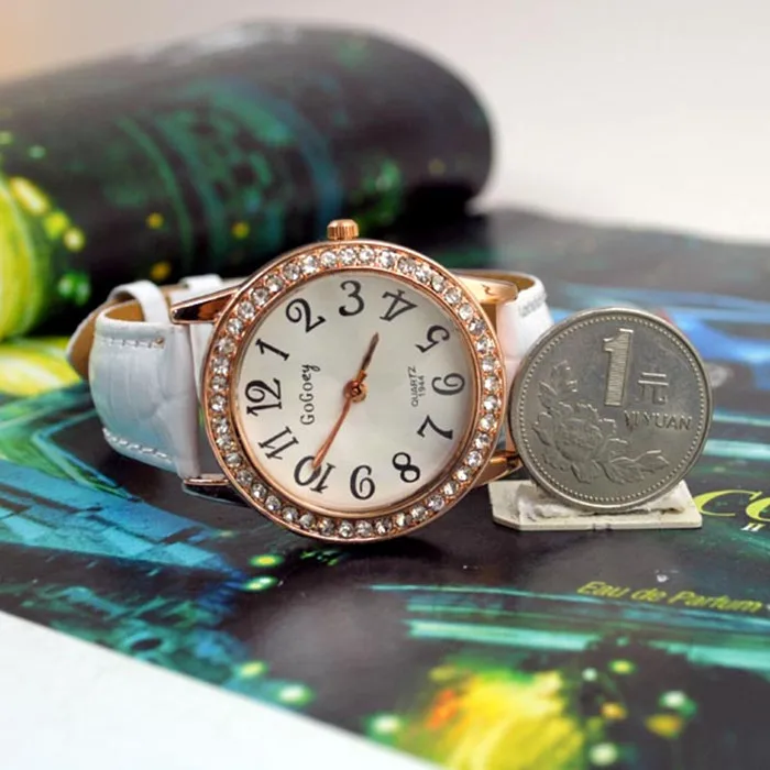 Часы женские кварцевые с большим циферблатом люксовые Брендовые повседневные