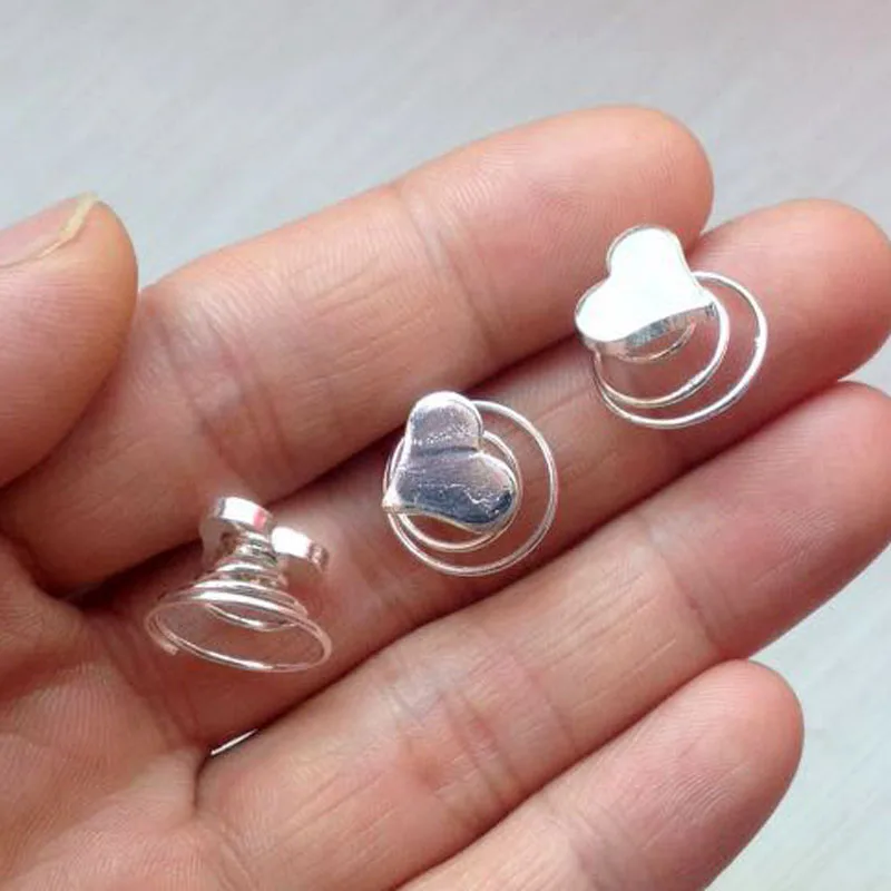 Оптовая продажа свадебные шпильки для волос крутящиеся спиральные блестящие