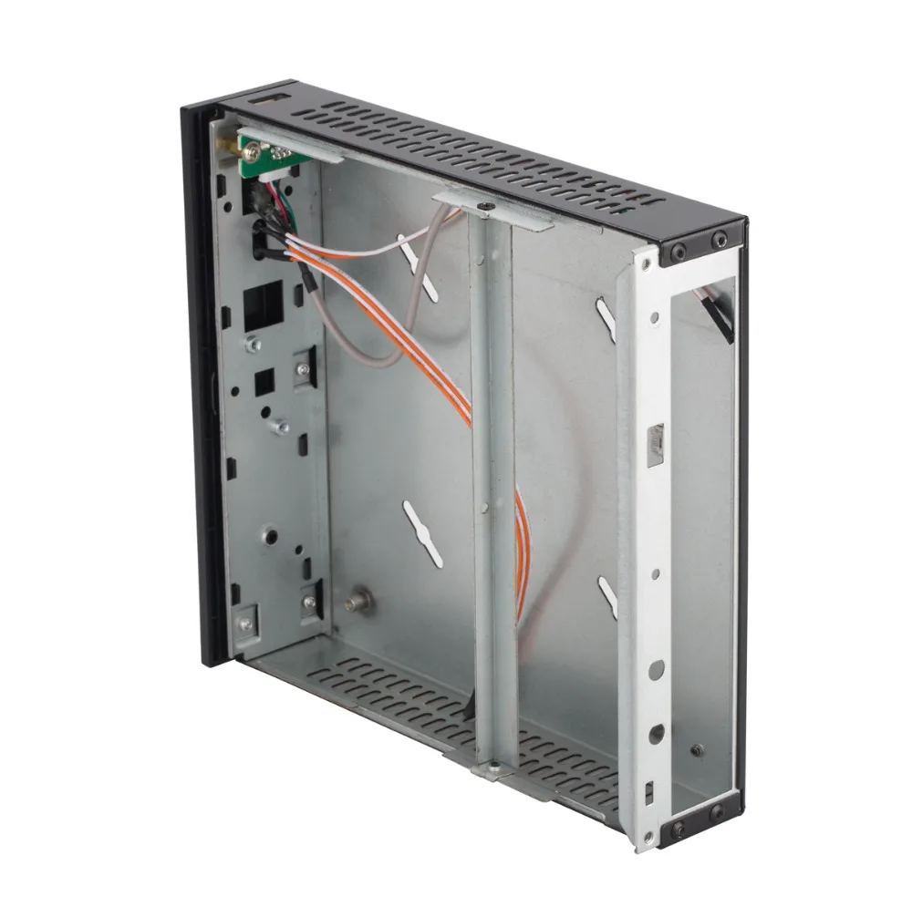 Стальной чехол для HTPC Mini ITX настольного компьютера игрового ПК с адаптером 12 В 5 А