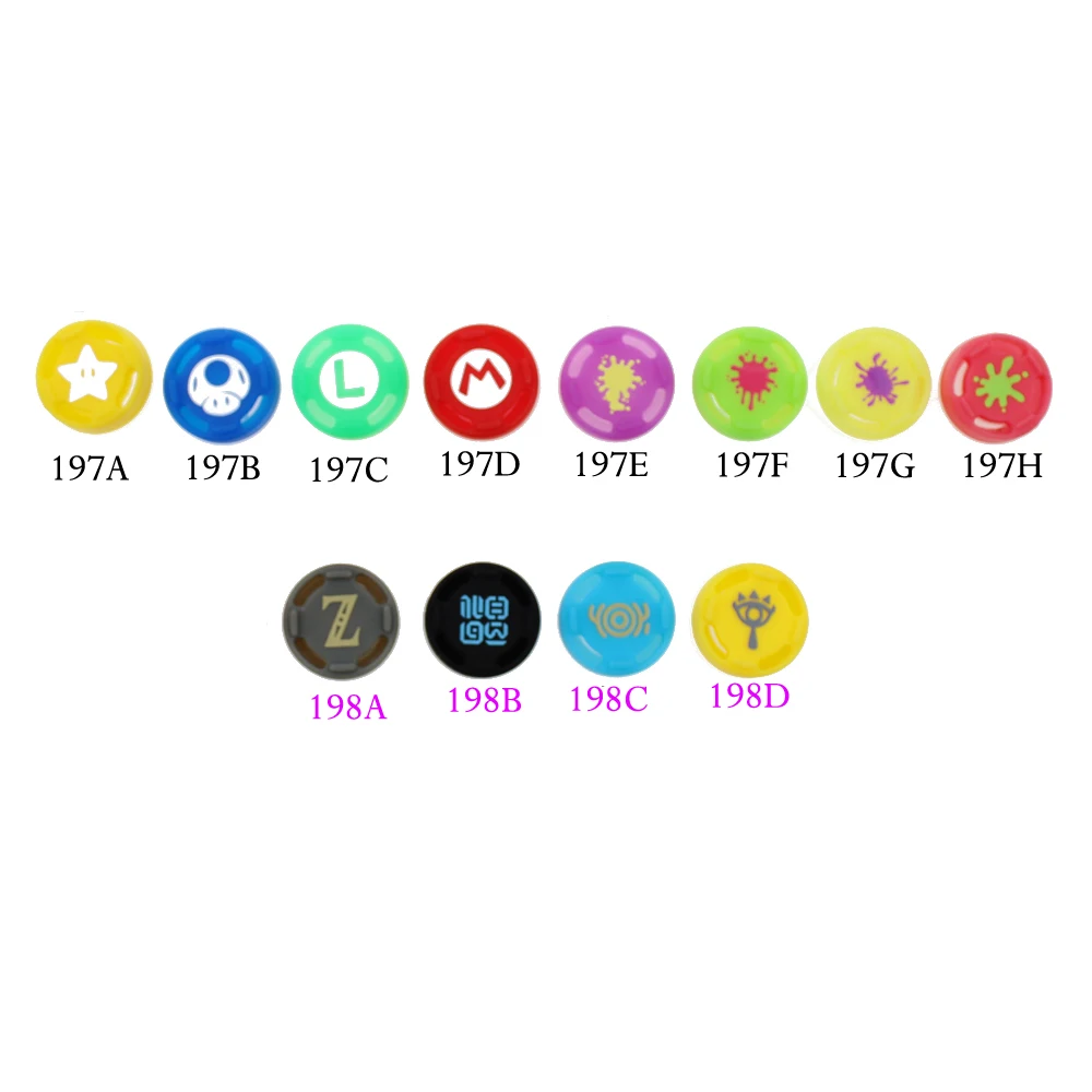 100 шт. для Nintendo Switch NS Pro контроллер силиконовый Кепки аналоговые Стик Захваты