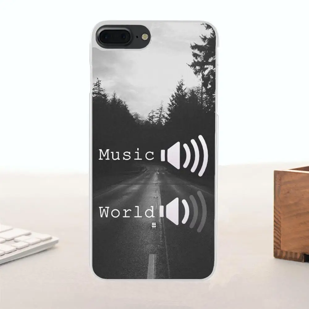Мягкий ТПУ чехол Bixedx для сотового телефона с надписью I Love House Music Apple iPhone 4 4S 5 5C SE 6 6S