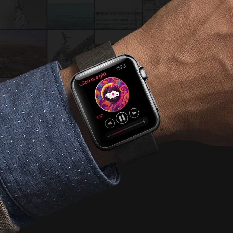 Защитная пленка Pelicula для apple watch защита экрана Гидрогелевая iWatch 2 3 4 38 42 40 44 мм ekran