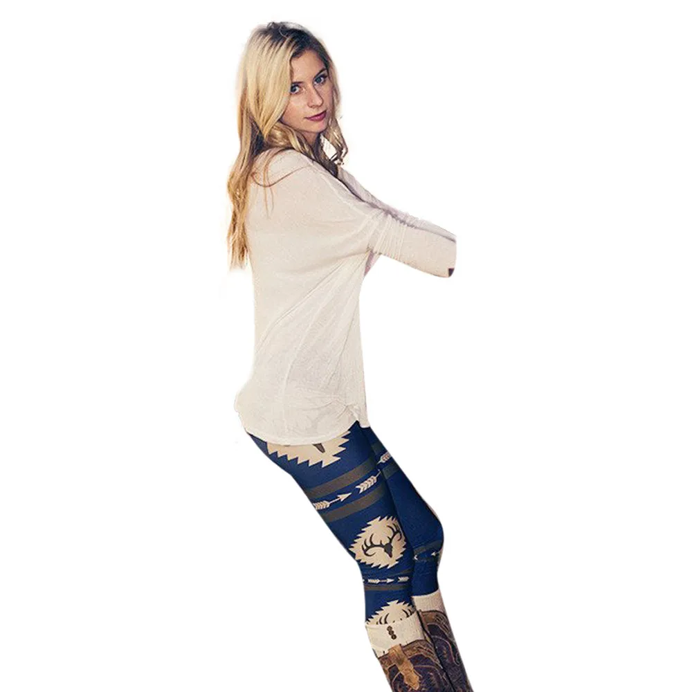 Модные женские облегающие уличные штаны с принтом животных Y654|ladies tight pant|pants tighttight