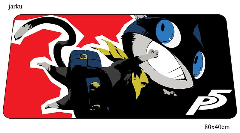 Persona 5 Коврик для мыши 800x400x2 мм игровой коврик для мыши с блокировкой края офисный коврик для ноутбука толстый коврик для мыши игры pc геймерские коврики