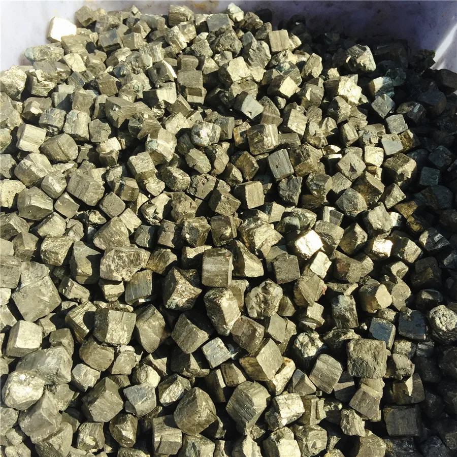 Редкий Натуральный кубик chalcopyrite Кварцевый Кристалл Грубый образец натуральные