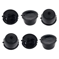 recaps 6 pcs reusable refillable capsules pods cafeteira cup for nescafe dolce gusto machines brewer