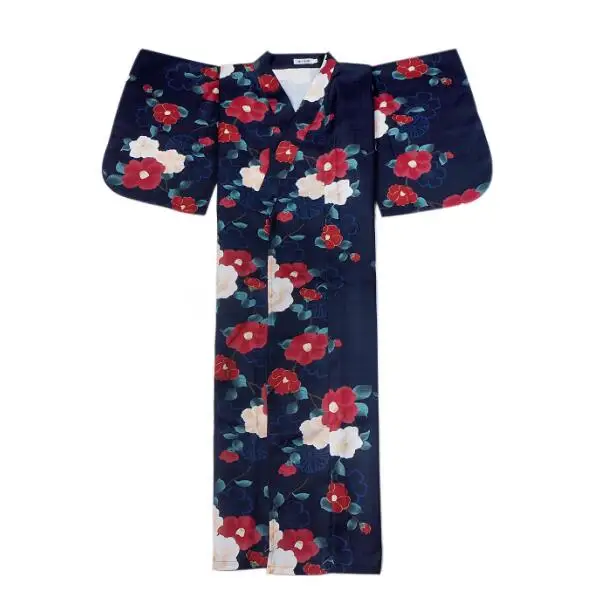 kimono (S) Японское кимоно, верхняя одежда, халат, костюм для девочки, милое платье, японское кимоно для выступлений, женская одежда с цветочным рисунком - Цвет: kimono (S)
