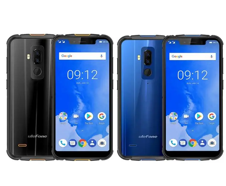 Ulefone Броня 5 85 &quotMTK6763 Octa Core 5000 mAh Быстрое беспроводное зарядное устройство 4 GB + 64 16MP