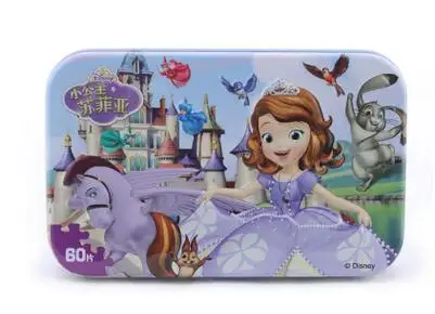 Cartoon Puzzle Disney Замороженные Стиль Мультфильм Деревянная игрушка-головоломка Микки Анна Эльза Винни Ариэль обучения, развивающие игрушки для детей подарок на день рождения деревянные игрушки головоломки игрушки развивающие - Цвет: Cartoon Puzzle