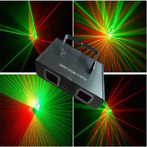 Лазерсветильник проектор с двойной головкой, красный и зеленый свет с двойным отверстием, для диджея, вечевечерние, дискотеки, бара