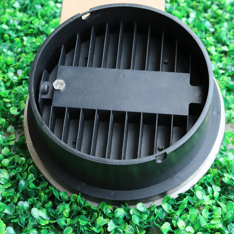 저렴한 2W 4W 8W 12W 태양 전원 매장 된 빛 지 하 램프 야외 경로 정원 갑판 LED 지상 빛 드라이브 웨이 잔디 조명