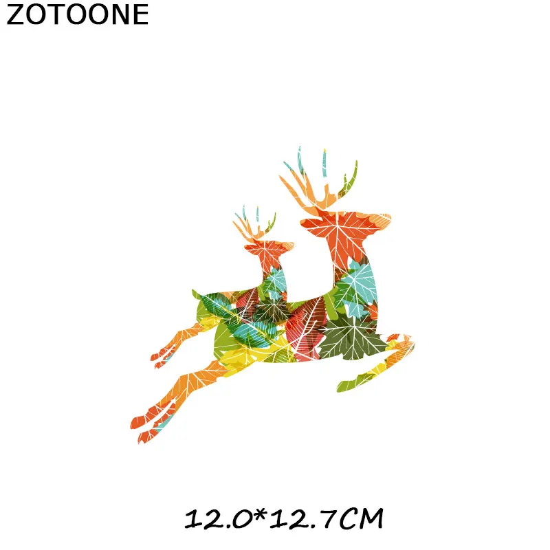 ZOTOONE нашивки в полоску с изображением паука, наклейки для одежды, декоративные наклейки для одежды, аксессуары E