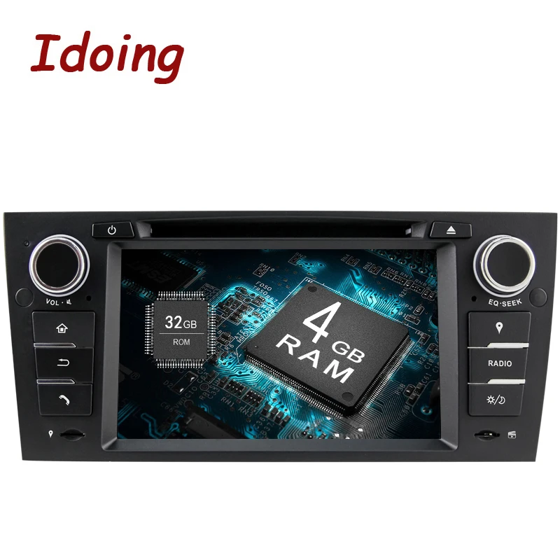 Idoing Android9.0/4G ram/32G rom/8 Core/1Din для BMW E90 быстрая загрузка автомобиля DVD мультимедийный