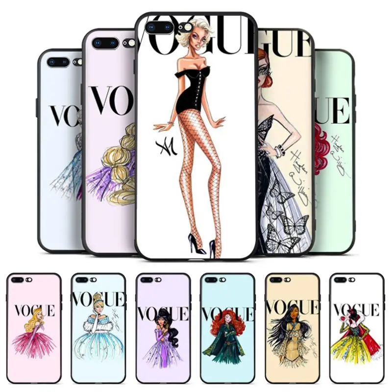 Babaite Модный женский модный Мягкий чехол из ТПУ для iPhone X XS MAX 6 6S 7 7plus 8 8Plus 5 5S