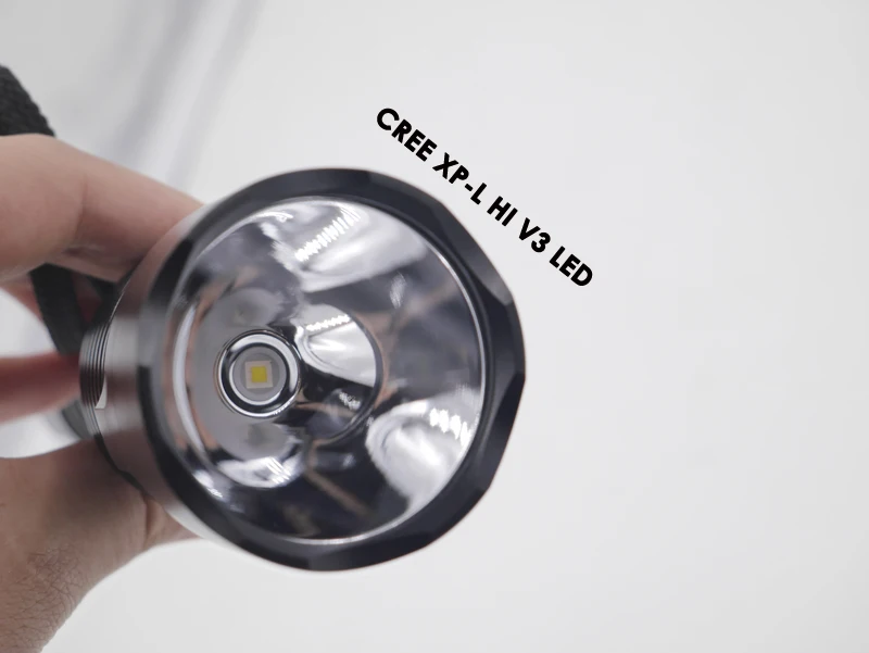 C12 CREE XP-L HI V3 светодиодный светильник-вспышка с медной звездочкой XPL 12x7135 драйвер 1000 лм холодный белый светильник 5 Режим отражатель SMO