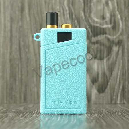 Tiffany blue Силиконовый чехол для Smok Trinity Alpha pod Vape с нескользящей текстурой, гелевый Чехол для SmoktechTrinity Alpha - Цвет: Tiffany blue