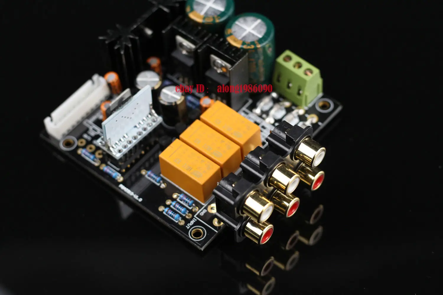 GZLOZONE Собранный hifi PGA2310 пульт дистанционного управления аудио preamp громкостью L3