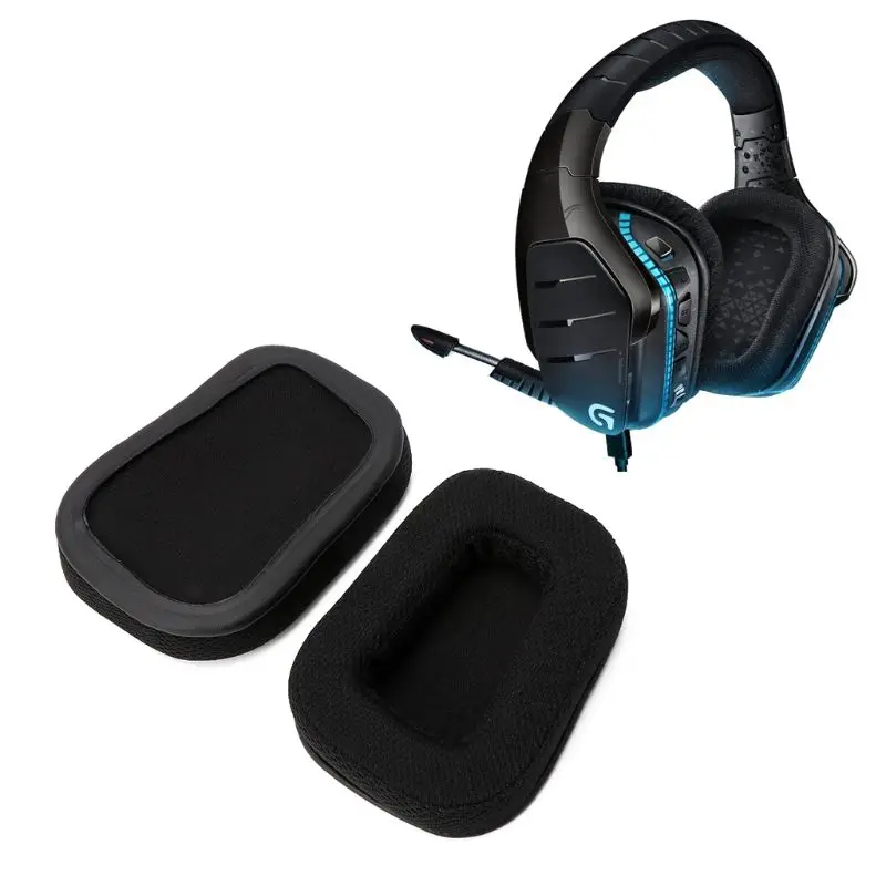 Сменные подушки для наушников Logitech G933 G633 объемные игровые наушники|Аксессуары