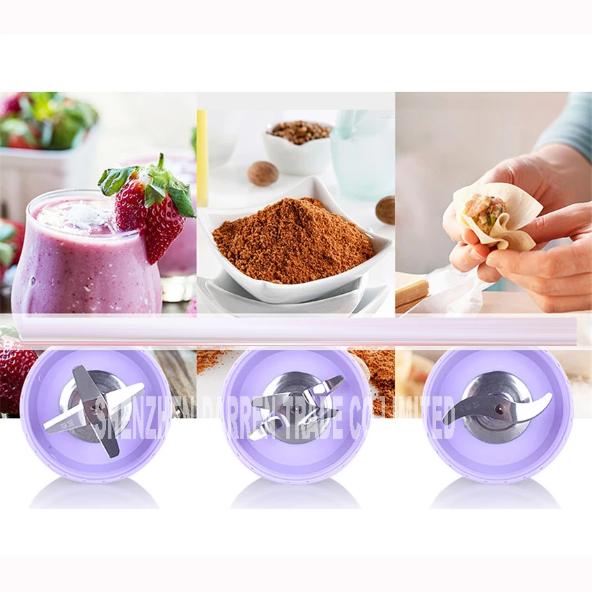 

JYL-C52V Household Juicer multifunctional machine Juicer Juice Bottle Small Fruit Squeezer Machine Ground meat, dry grinding