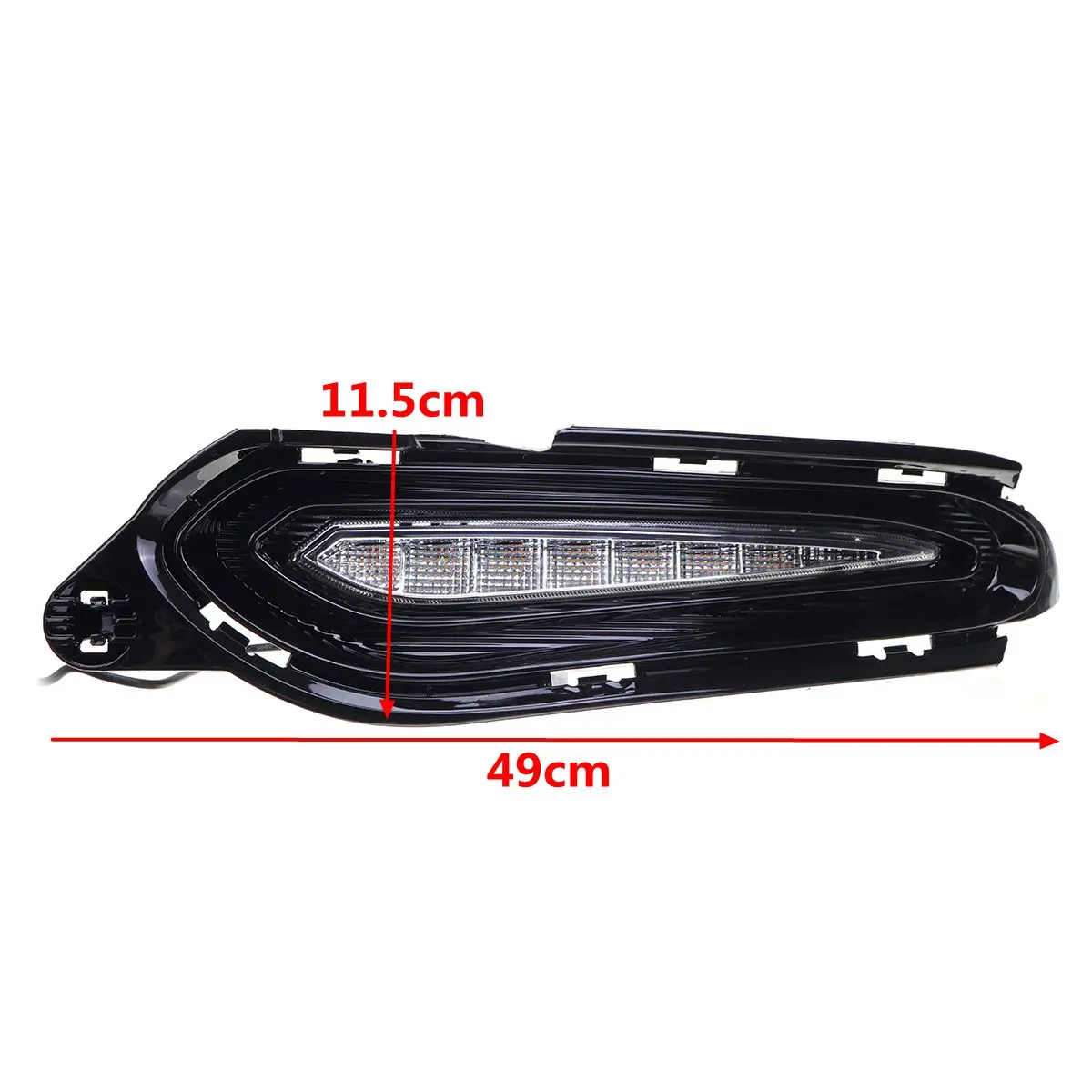 

2pcs/set LED DRL Daytime Running Lights turn signals Fog Lamp Driving Lamps For Honda HRV for HR-V 2015 2016 2017 2018