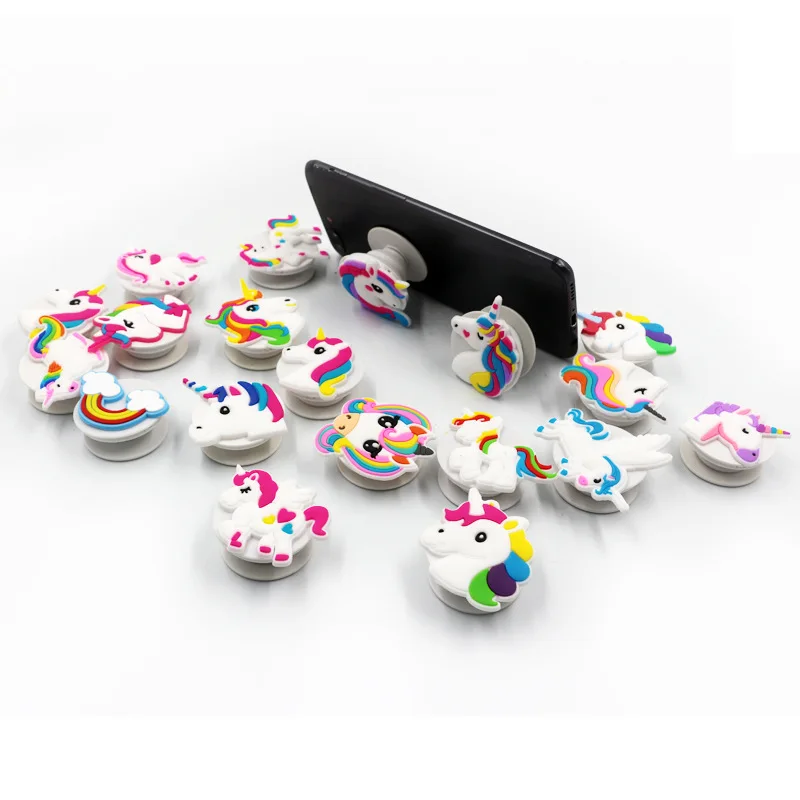 6 шт. резиновый держатель в виде фламинго Единорога|Украшения своими руками для