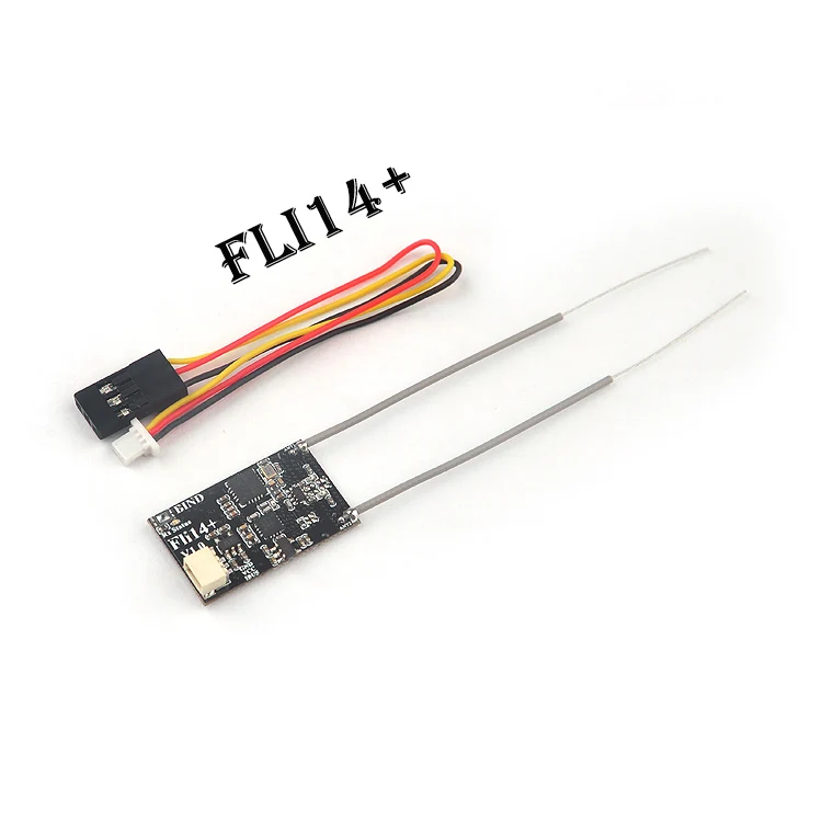 Микроприемник Flysky 2 4G Fli14 / + 14CH выход OSD RSSI с усилителем мощности PA для