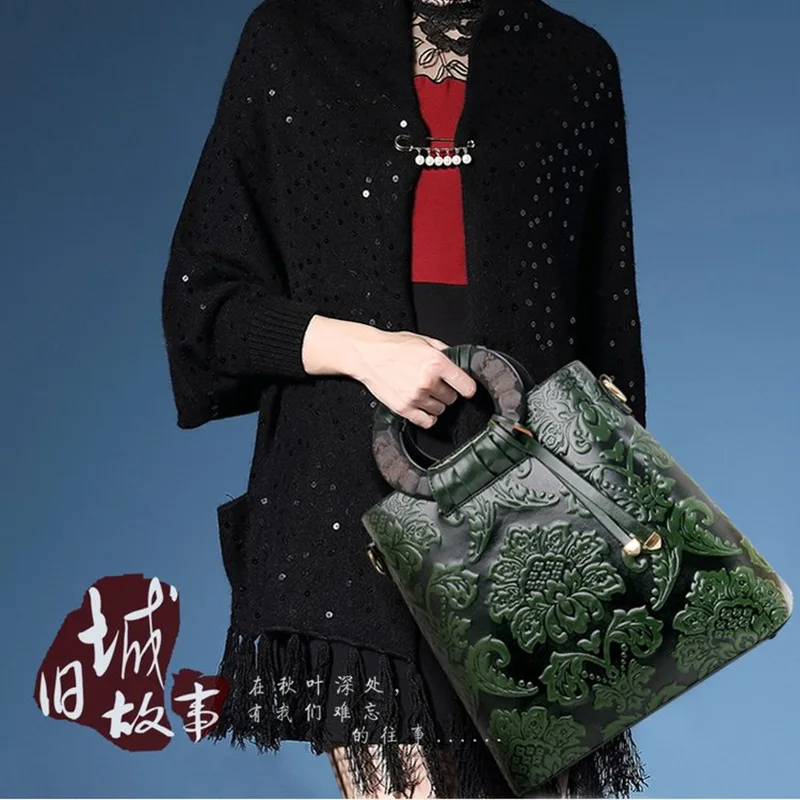 Mododiino Роскошные национальные женские Сумки из искусственной кожи сумки через