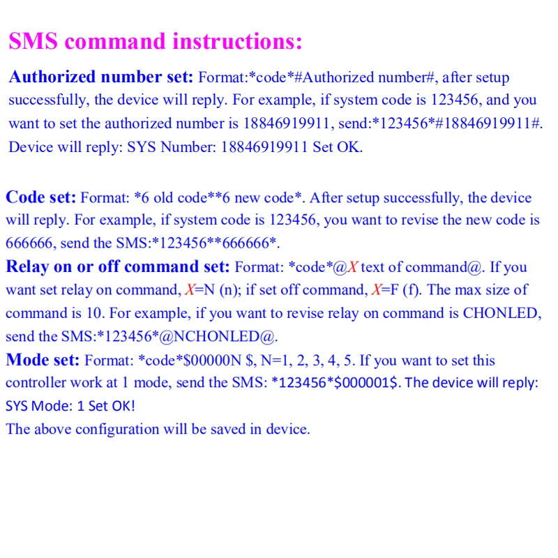 1-канальный релейный модуль RCmall SMS GSM пульт дистанционного управления SIM800C STM32F103CBT6 - Фото №1