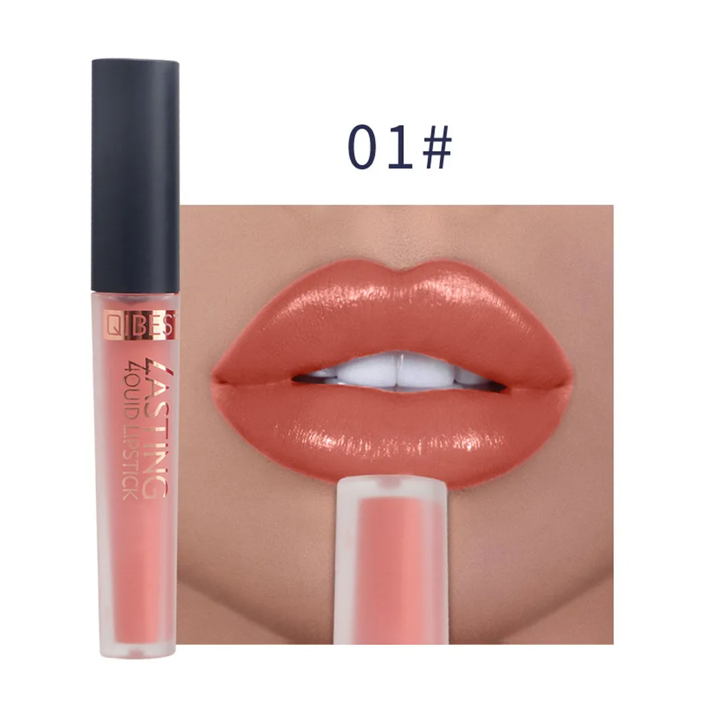 Водостойкий яркий блеск для губ сексуальный женский Жидкий Макияж красочная