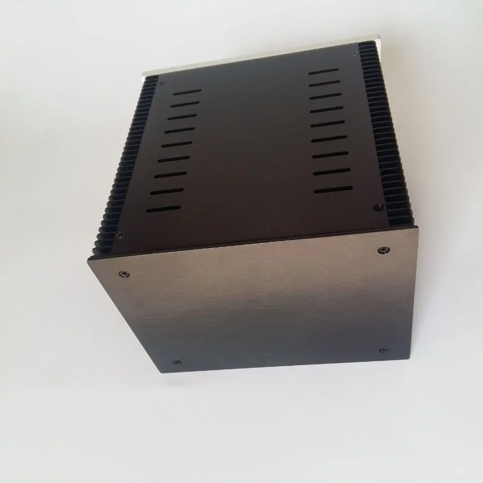 

LE-8152 class A full aluminum power amplifier chassis enclosure box for DIY
