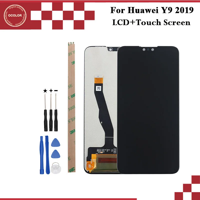 Цветной дисплей для Huawei Y9 2019 Enjoy 9 Plus сенсорный ЖК экран 6 5 дюймов JKM LX1 LX2|Экраны