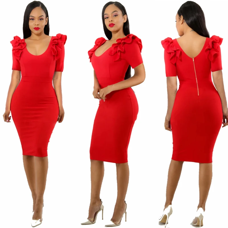 Сексуальное облегающее женское платье с открытой спиной Vestido элегантное