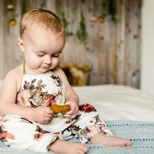 2017 Летний комбинезон для новорожденных девочек Цветочный без рукавов с открытой