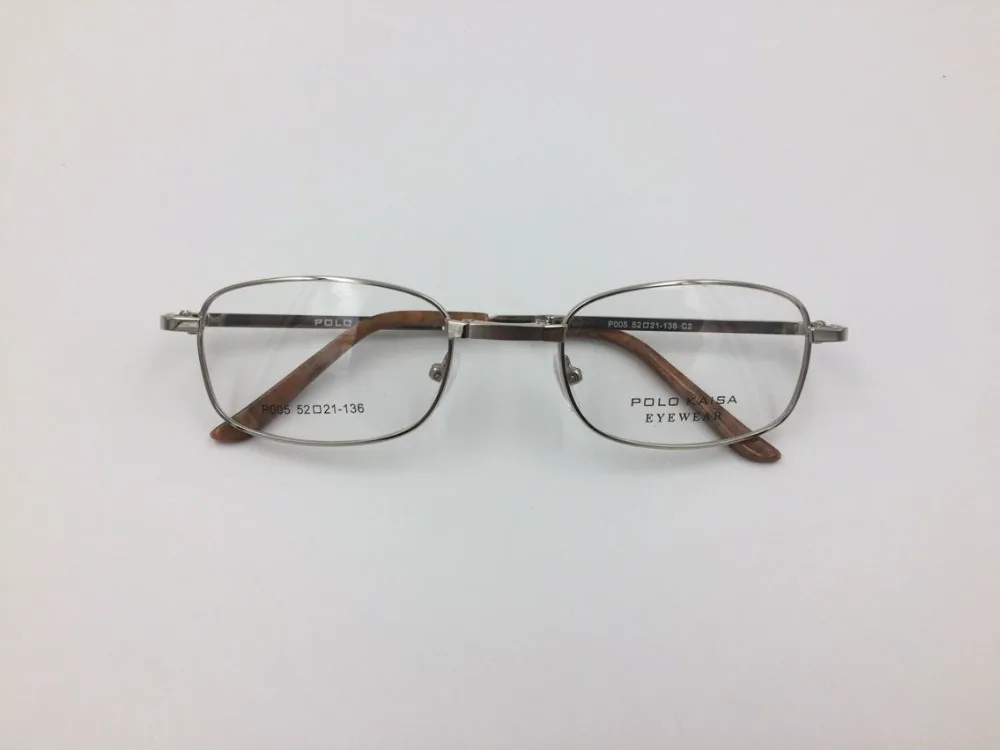 Складные очки в титановой оправе мужские Оптические по рецепту с чехлом|prescription