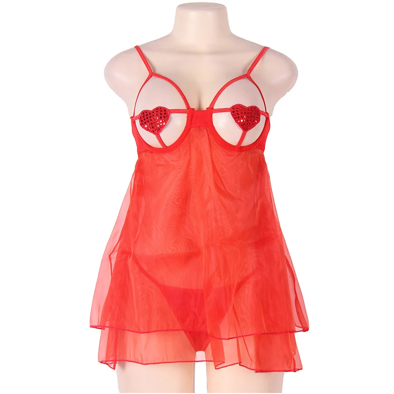 Красное эротическое женское нижнее белье с лямкой на шее и открытой спиной |
