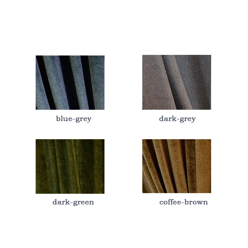 

Helen Curtain Luxury Blackout Curtain For Living Room Velvet Curtain Valance For Bedroom Solid Panels With Pompoms Custom made